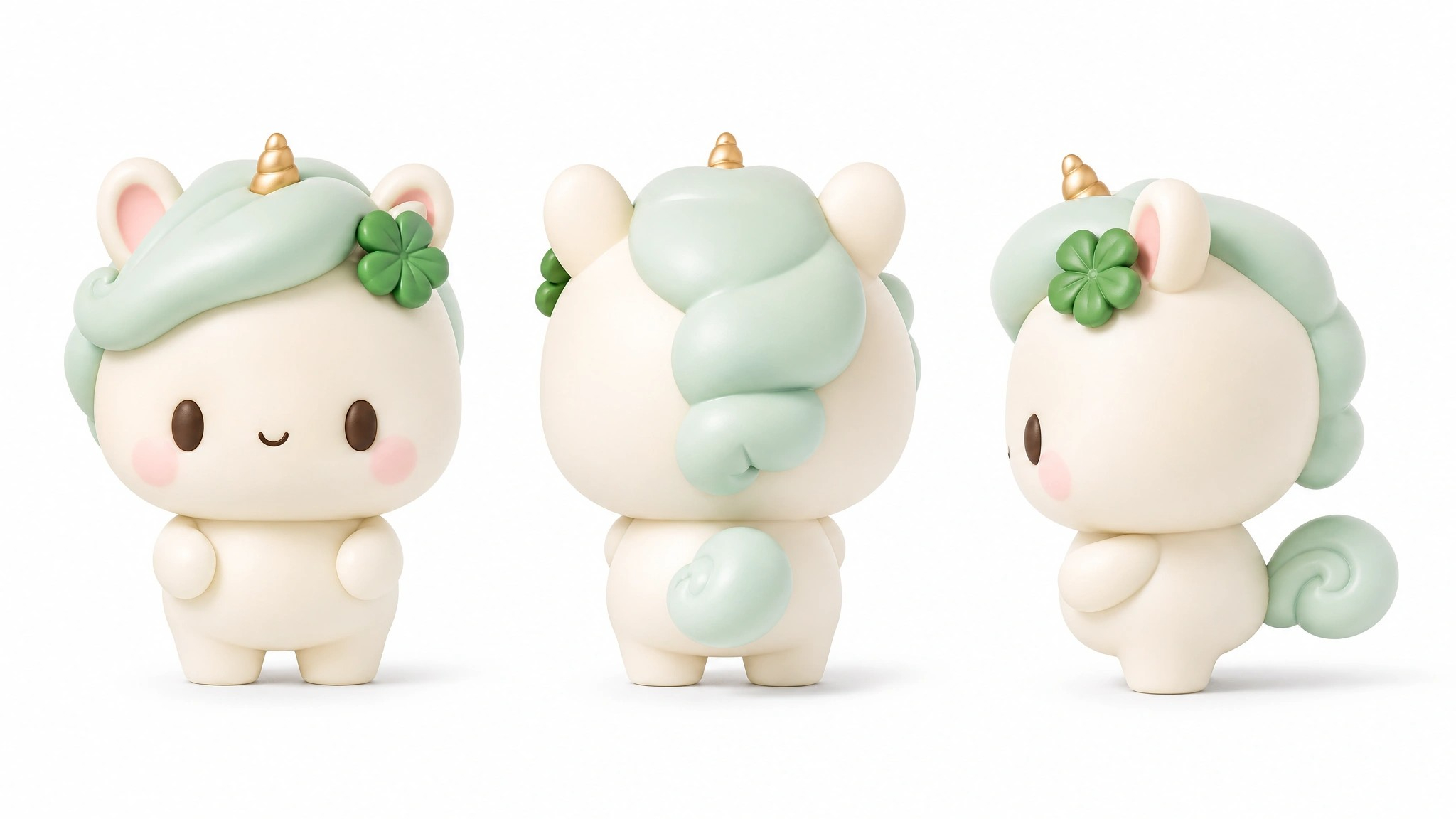 PuffiCorn — 獨角獸泡芙 IP 角色設計